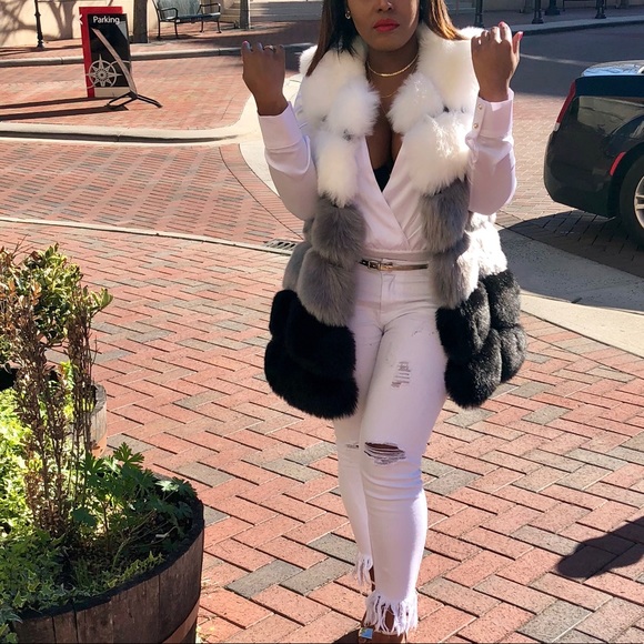 Jackets & Blazers - Faux Fur Vest